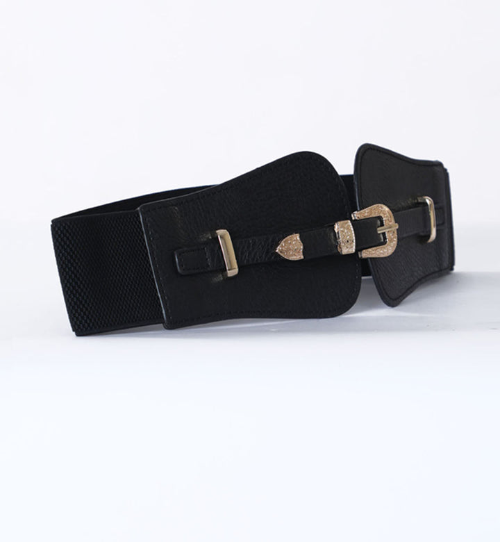 Elasticated Belt Black (7468891930775)