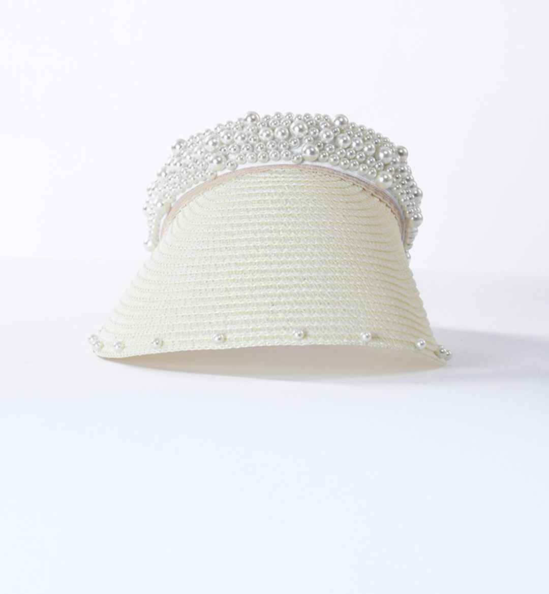 Hald Brim Hat Off White (7466362994839)