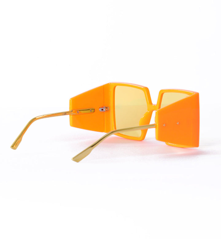 Square Glasses Yellow (7540298219671)