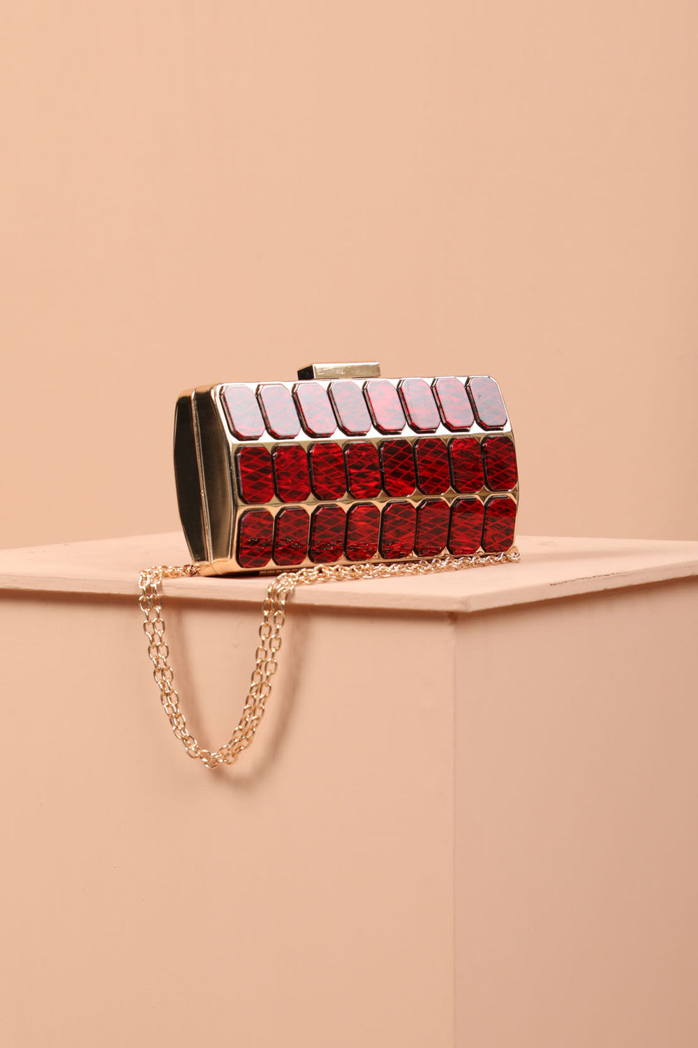 Encrusted Clutch Red (7270201065623)