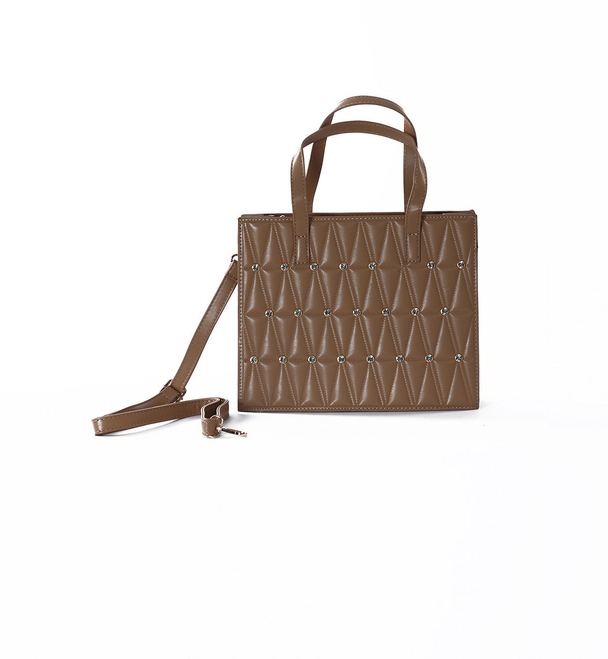 Quilted Bag Gold