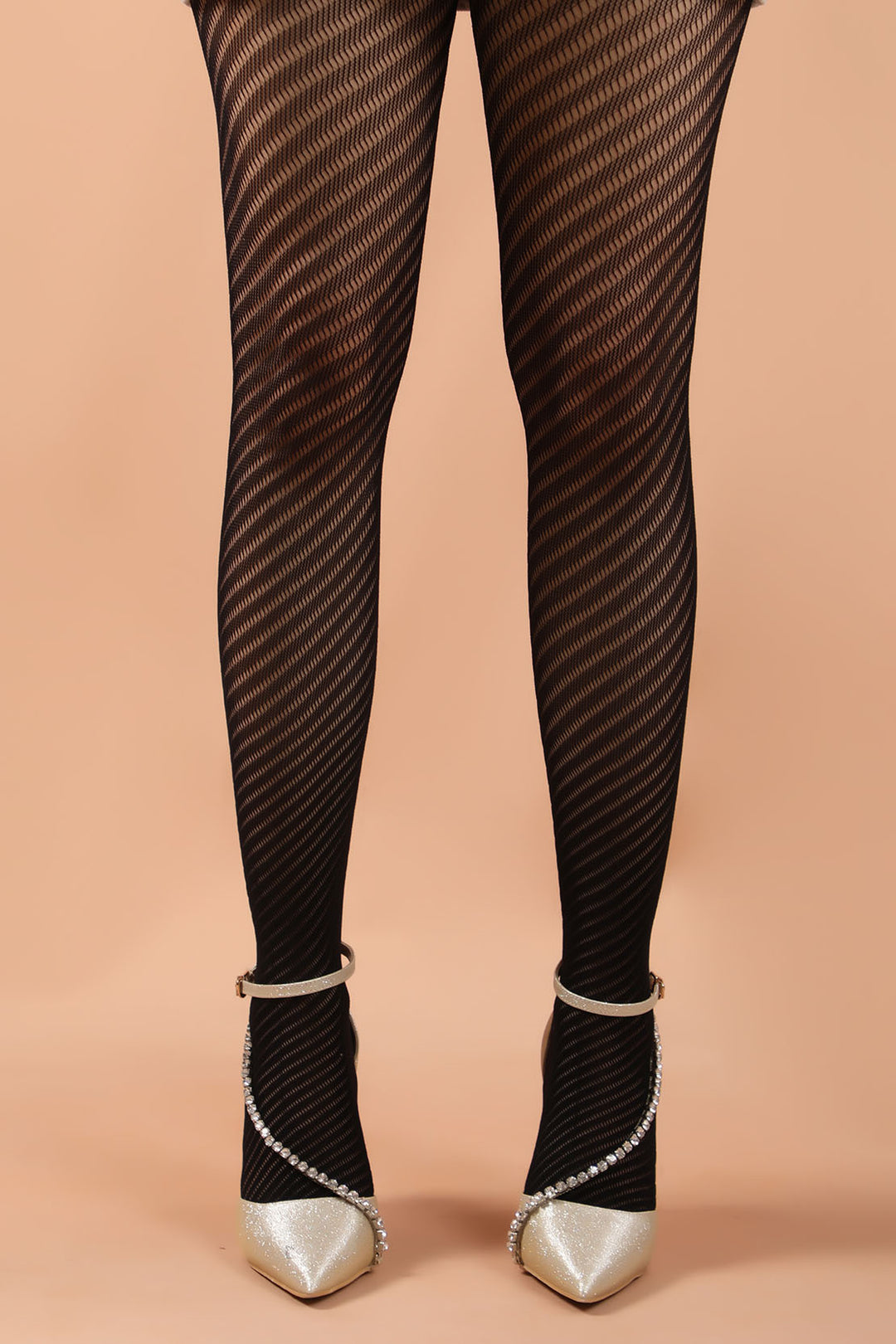 Patterned Stockings Black (7323798864023)