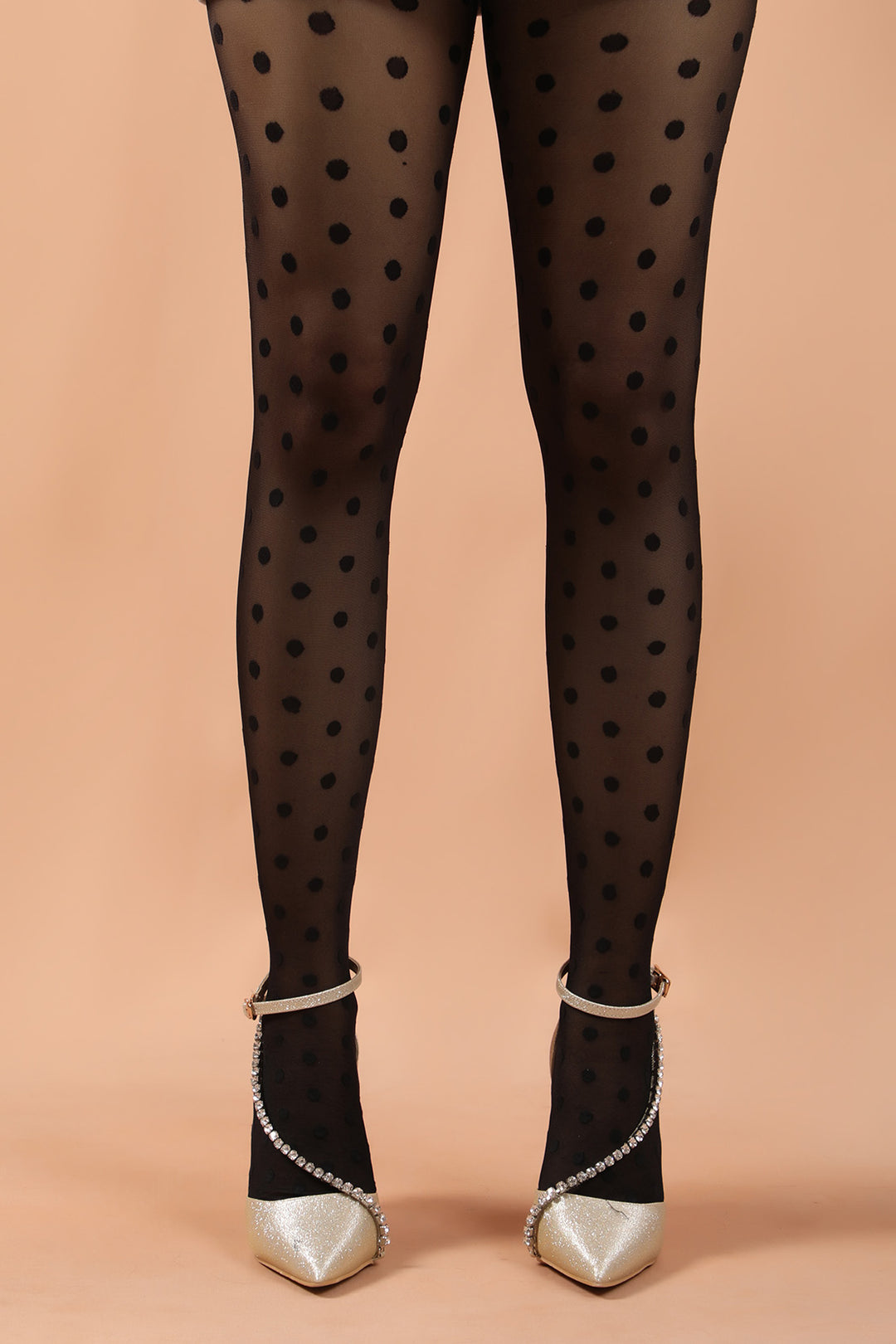 Patterned Stockings Black (7323799126167)