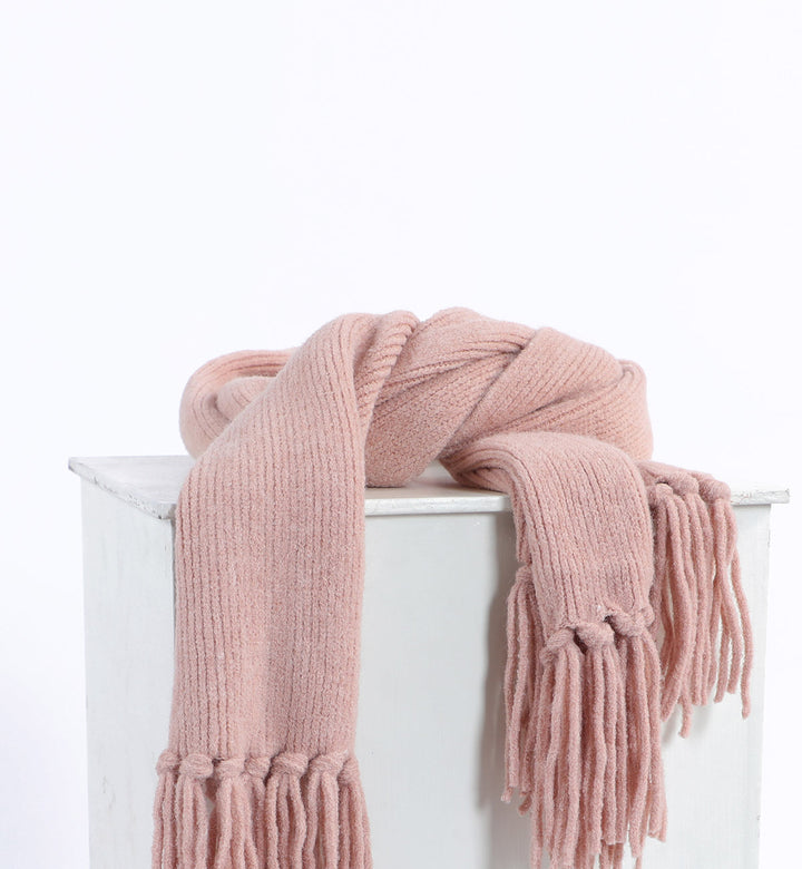 Textured Scarf Pink