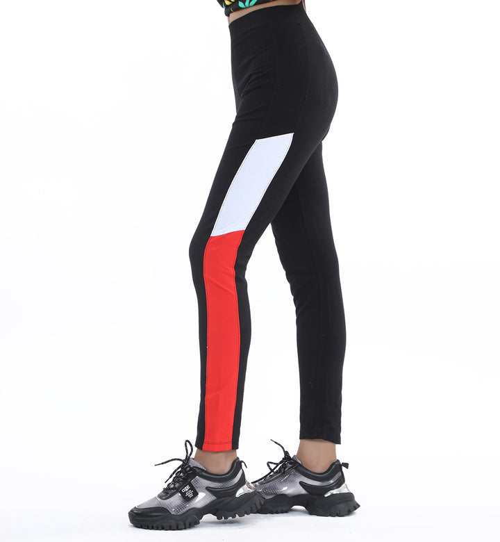 Paneled Tights Black