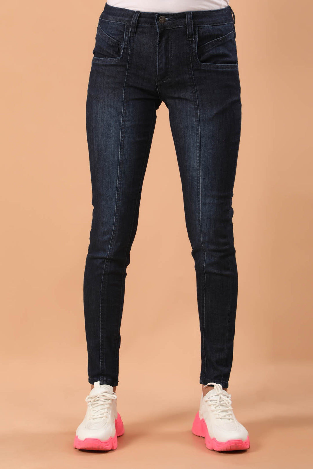 Pleated Jeans Blue (7231947505815)