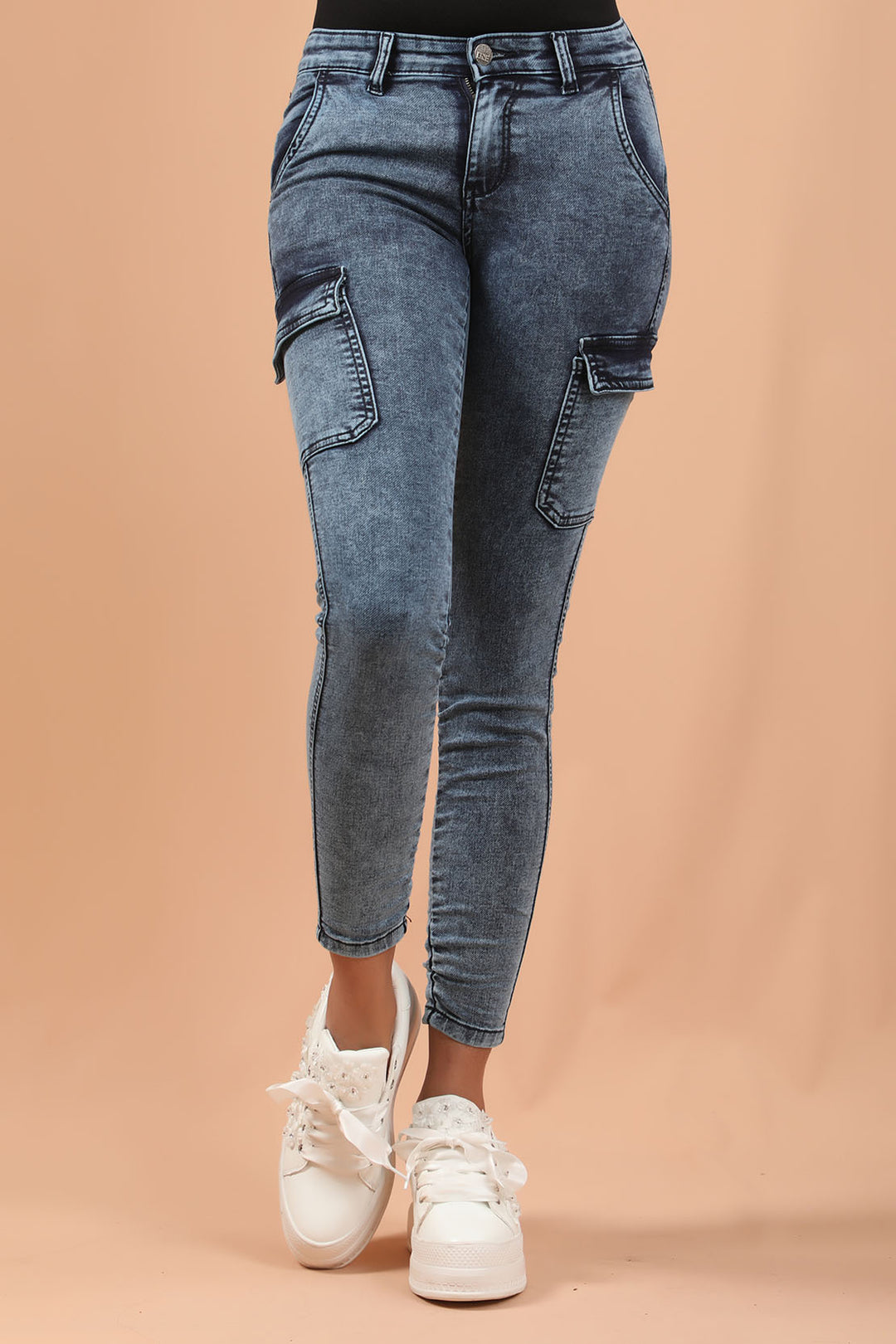 Cargo Jeans Blue (7139136995479)