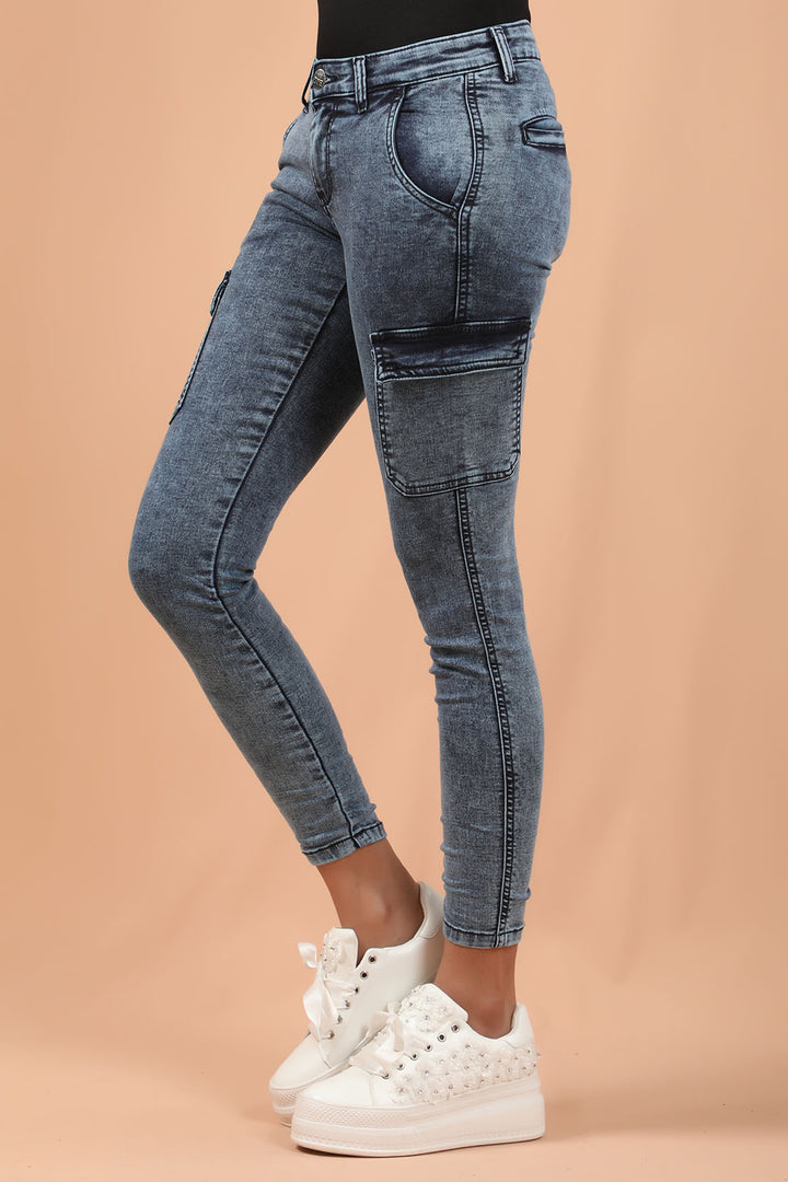 Cargo Jeans Blue (7139136995479)