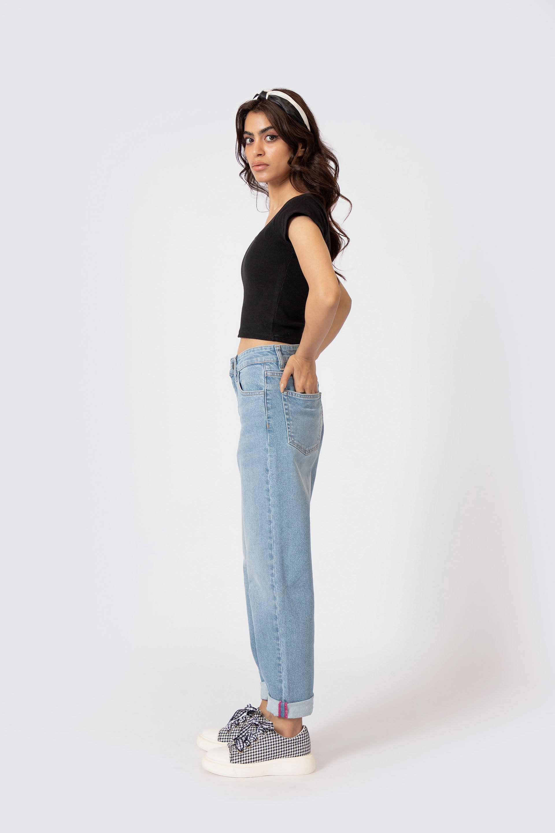 Mom Jeans Blue