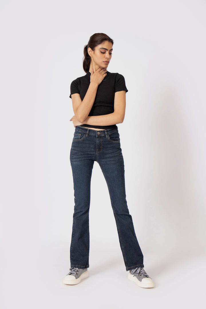 Flared Jeans Indigo