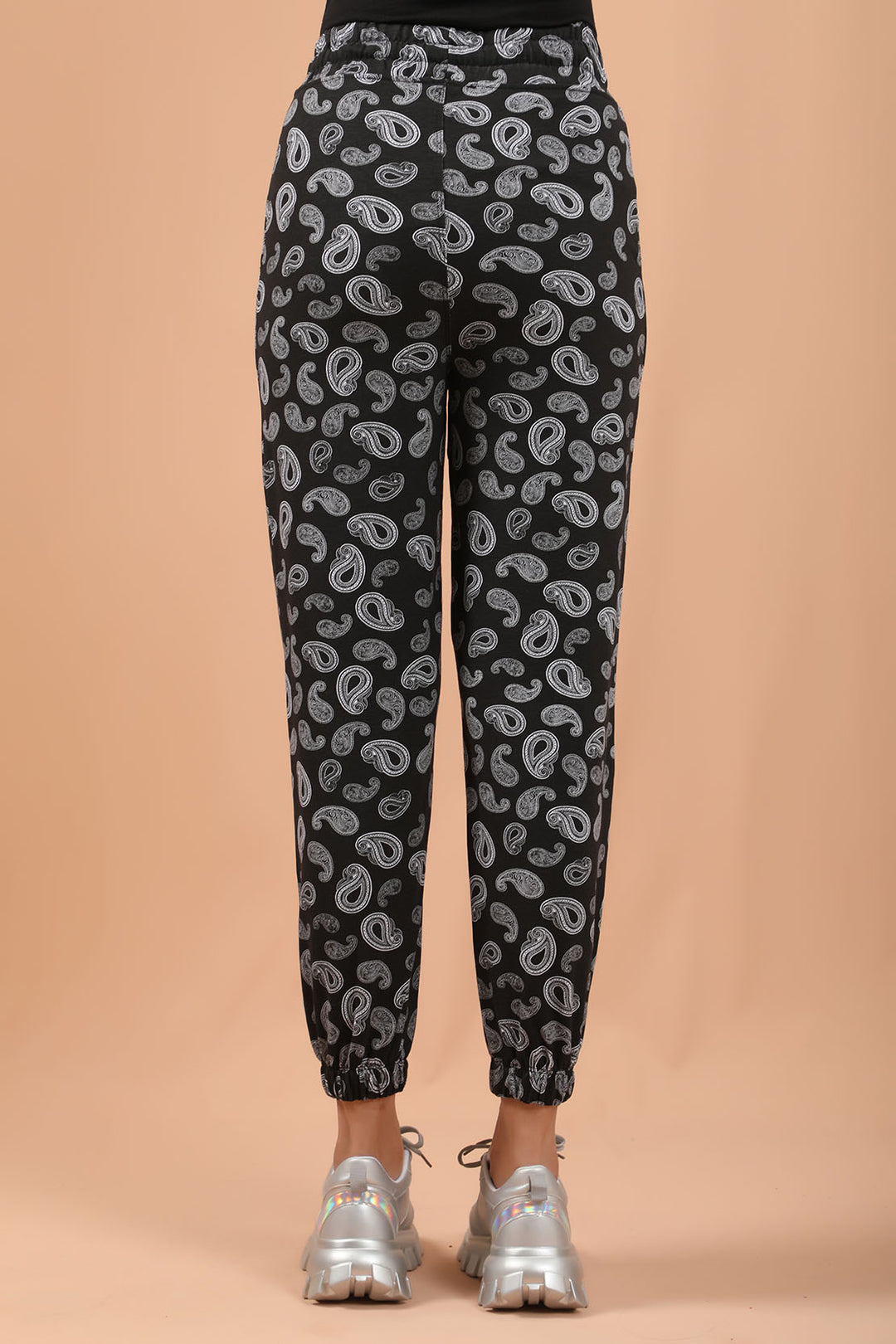 Printed Trousers Black (7088108732567)