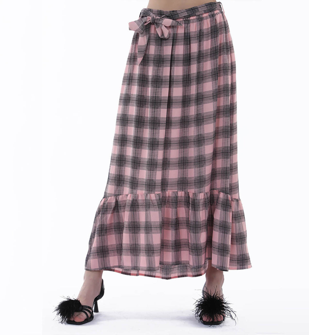 Check Skirt Pink (7462803341463)