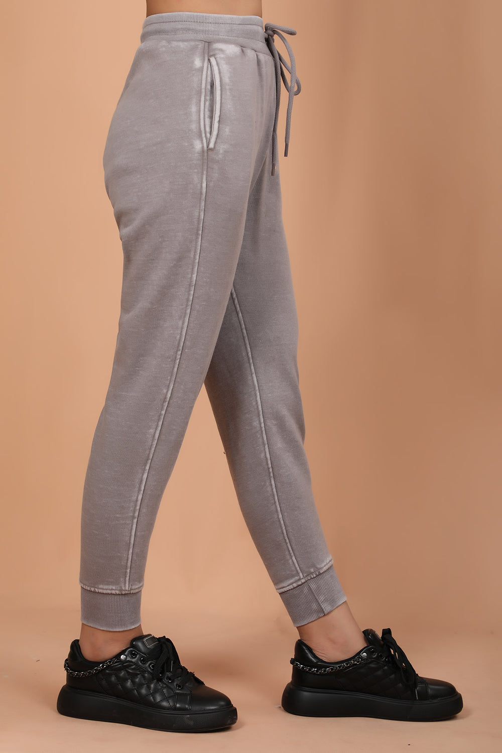 Tie Dye Pants Grey (7153631232151)