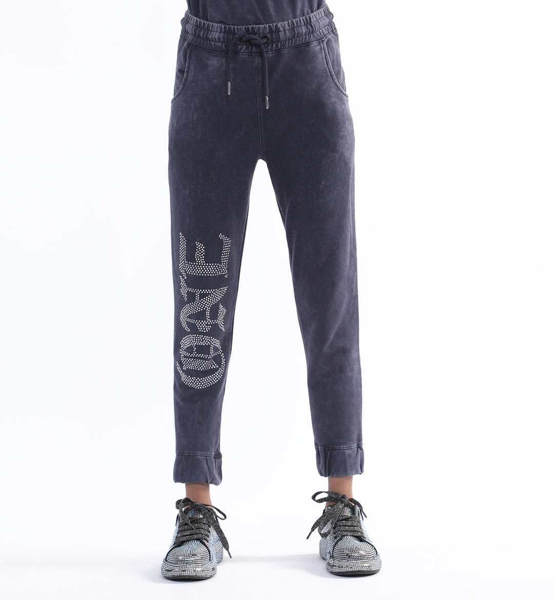 Diamante Track Pants Dark Indigo (7678616830103)