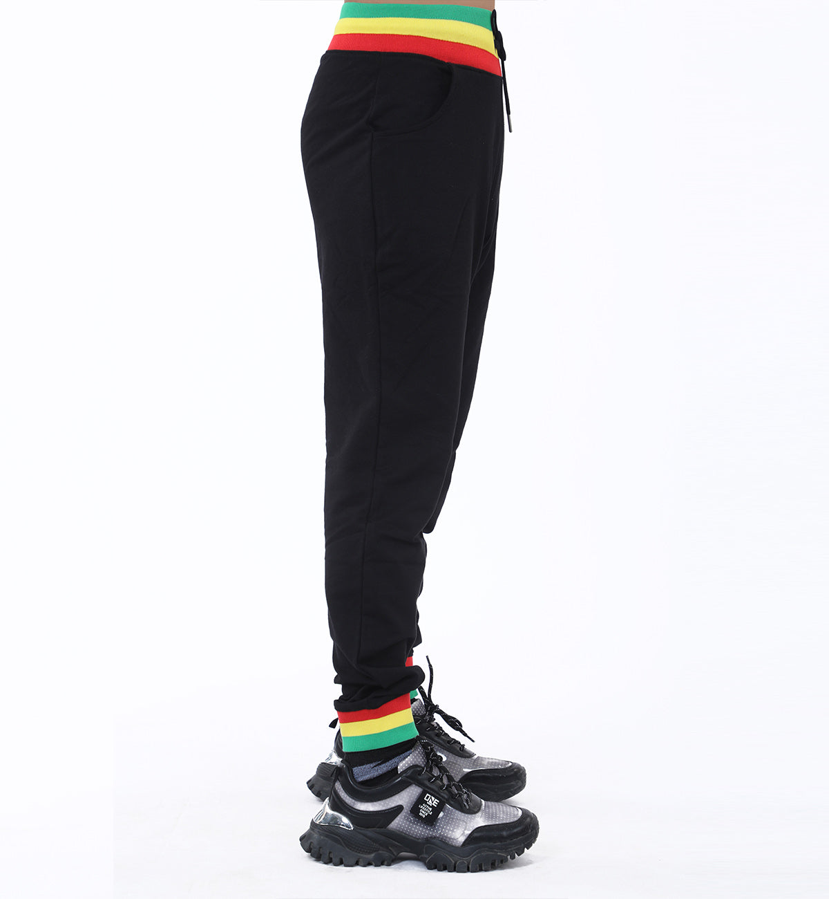 Taped Trouser Black (7466363322519)
