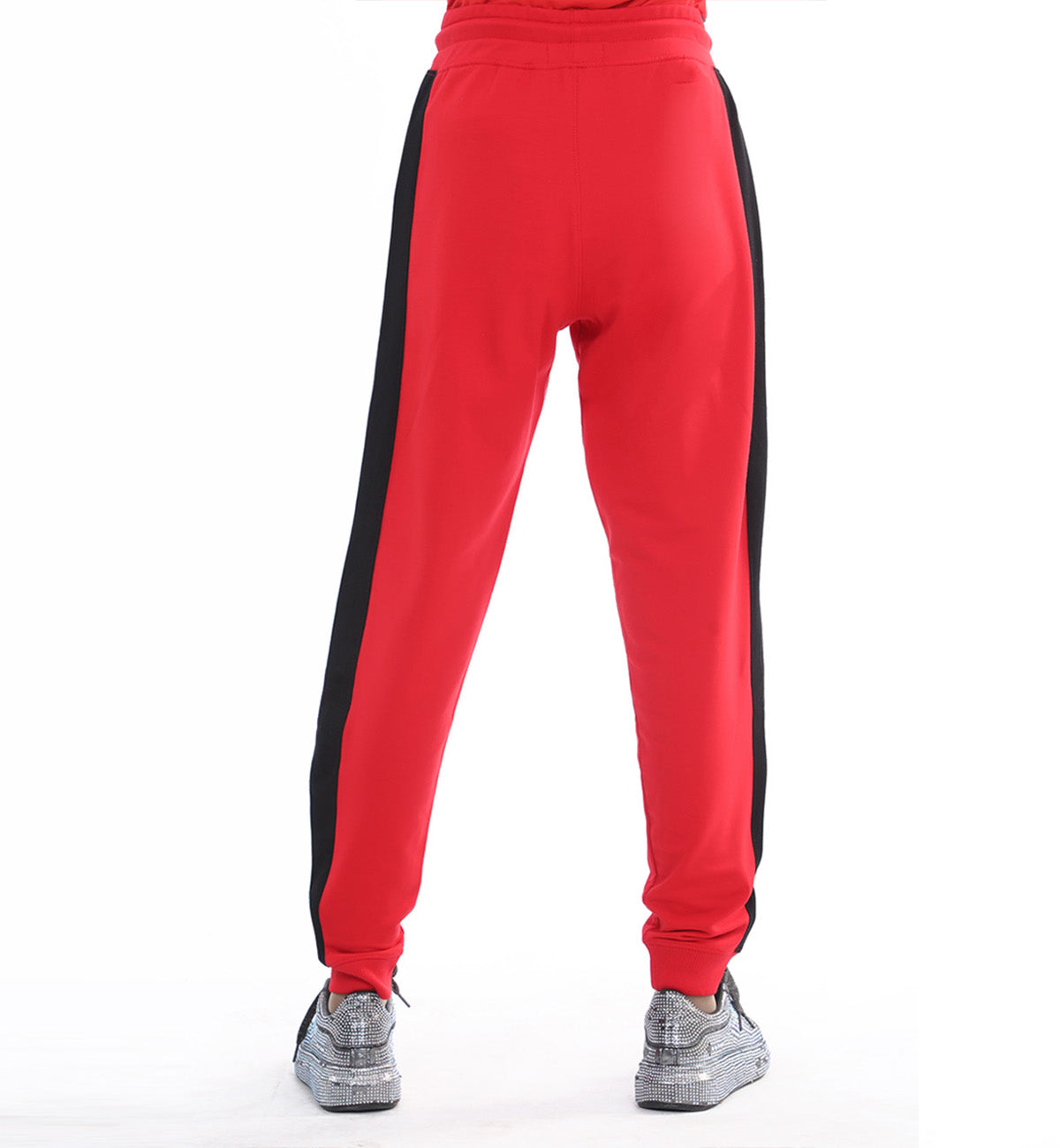 Paneled Trousers Red (7510120005783)