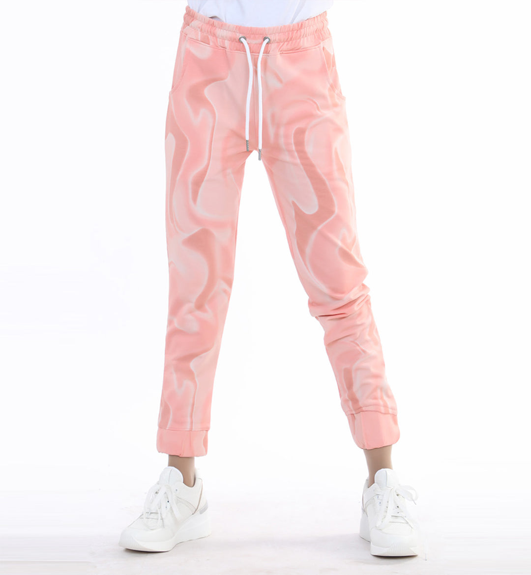 Printed Trousers Pink (7518809882775)