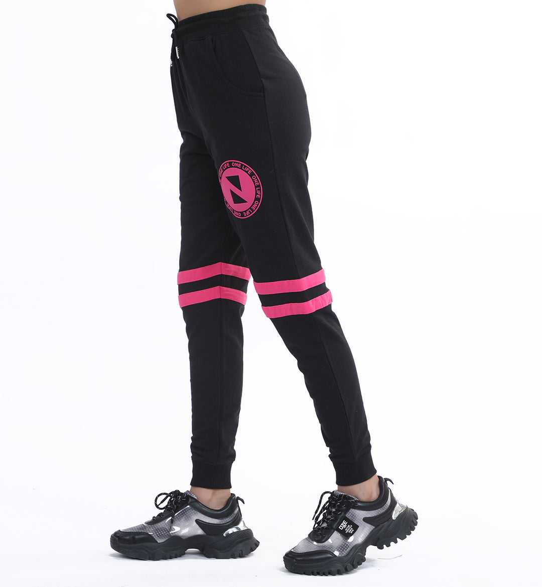 Logo Track Pants Black