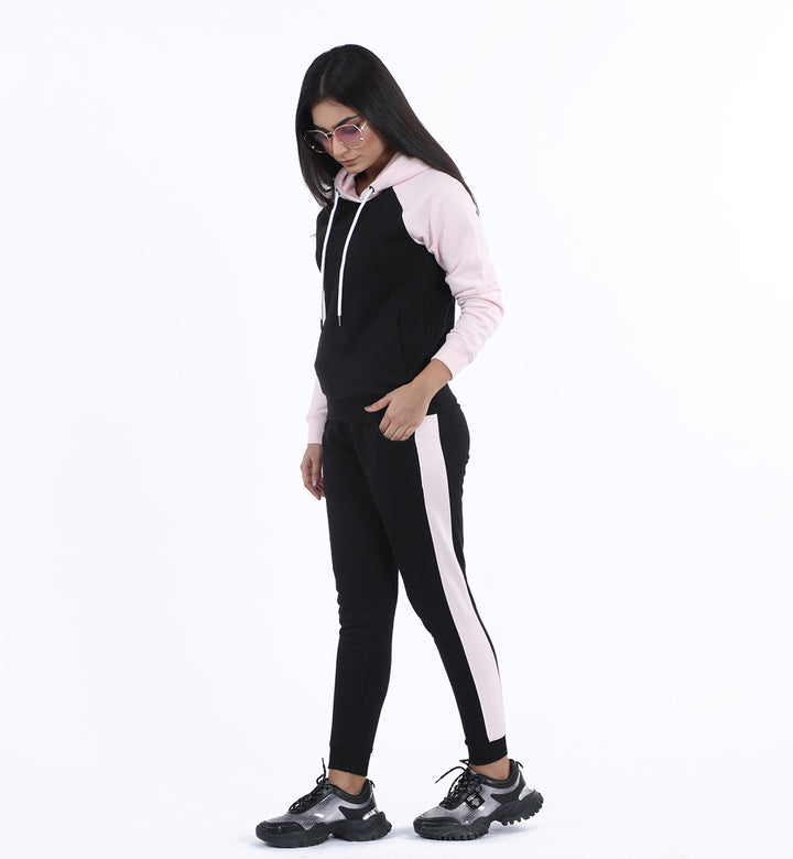 Paneled Pants Black/Pink