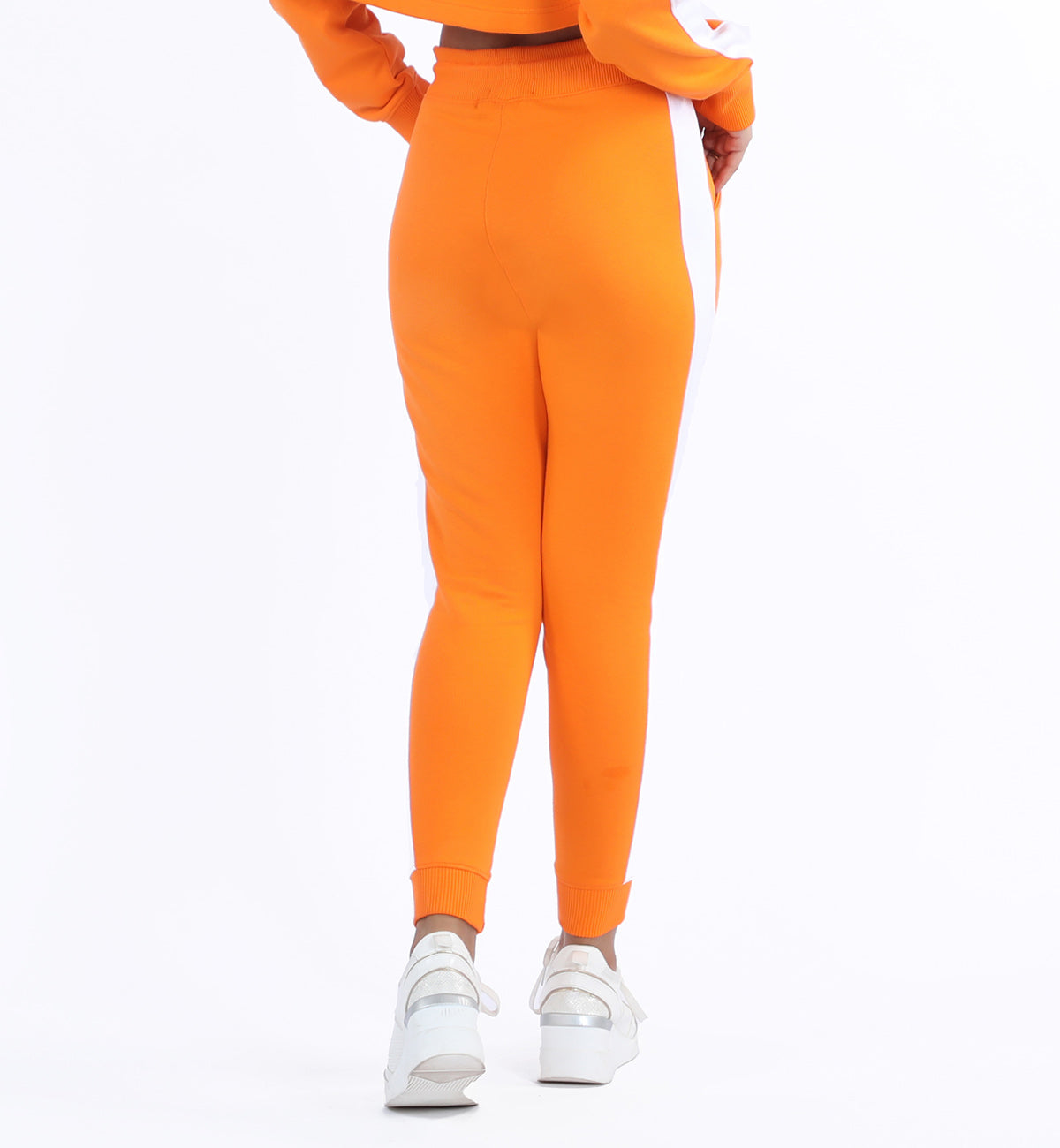Contrasting Pants Orange