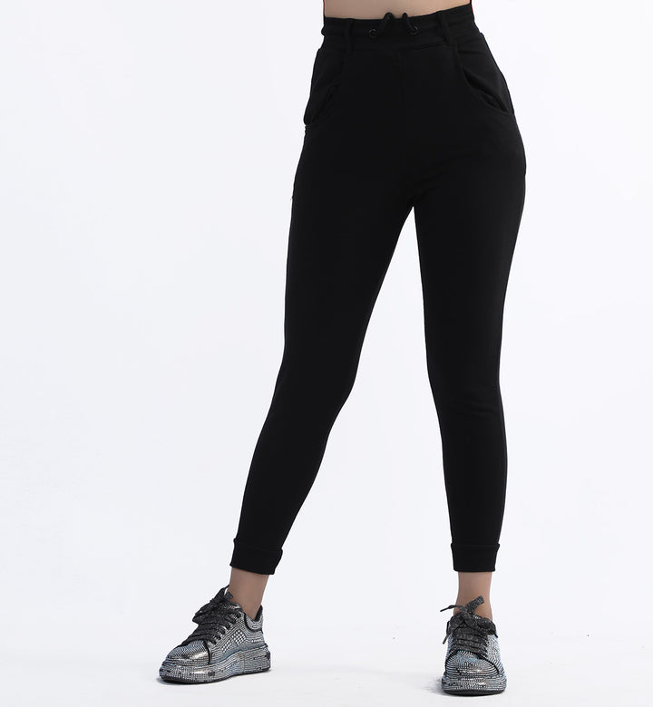 Basic Track Pants Black