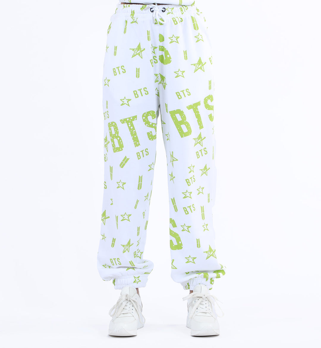 Logo Pants White