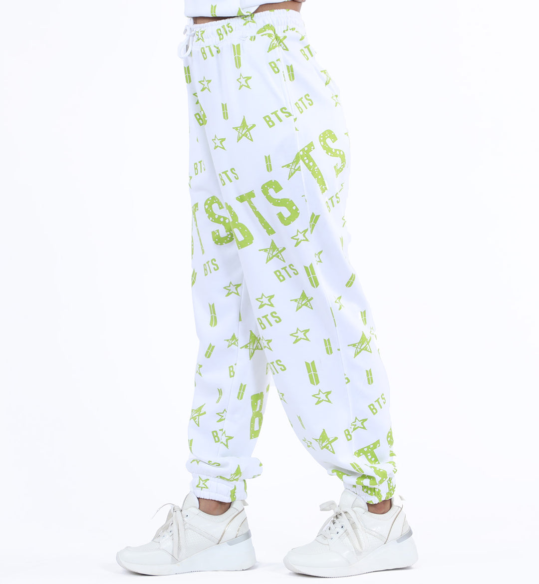 Logo Pants White