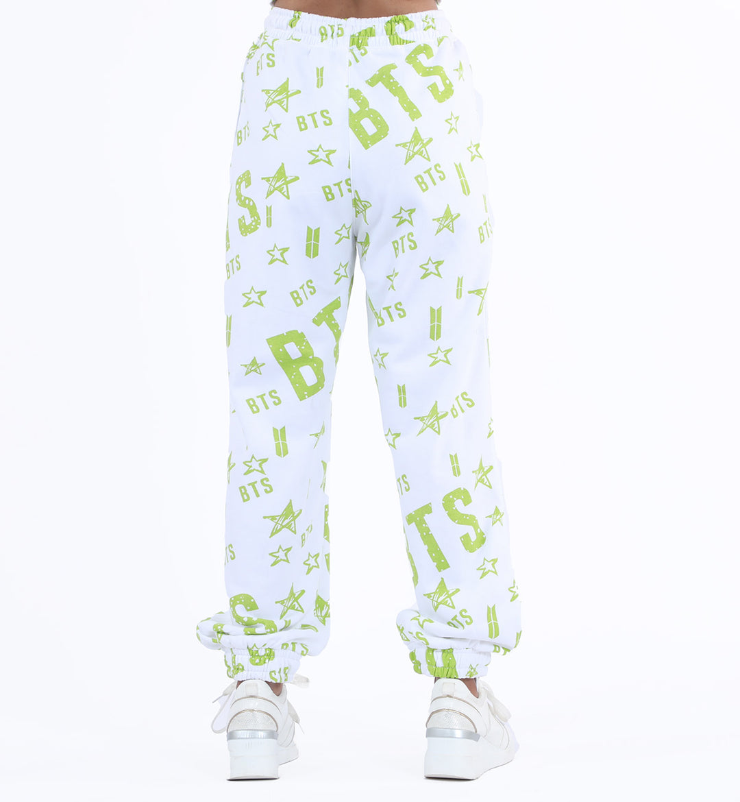 Logo Pants White