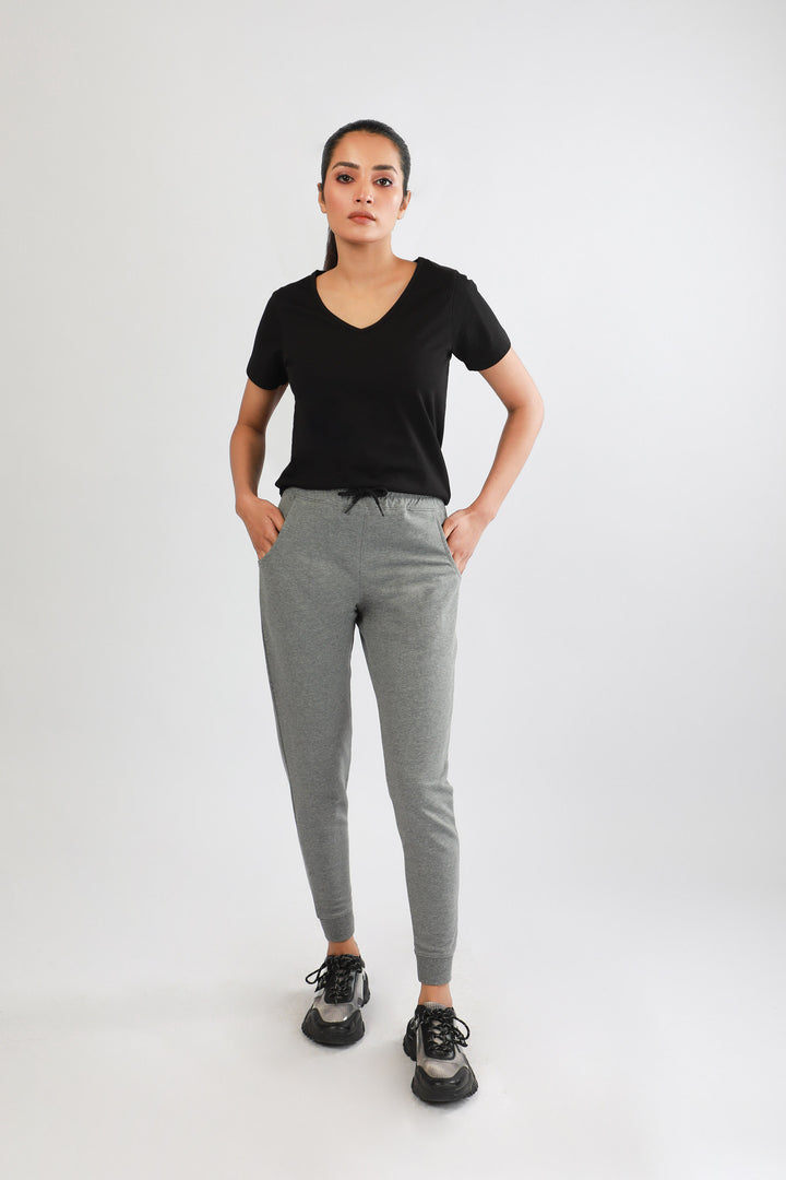 Basic Track Pants Grey