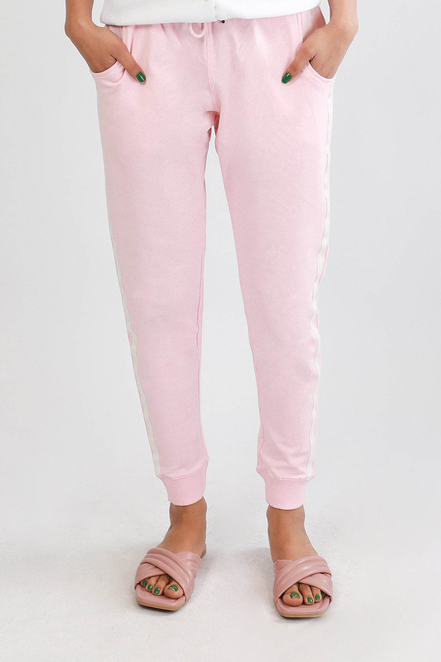 Piping Pants Pink