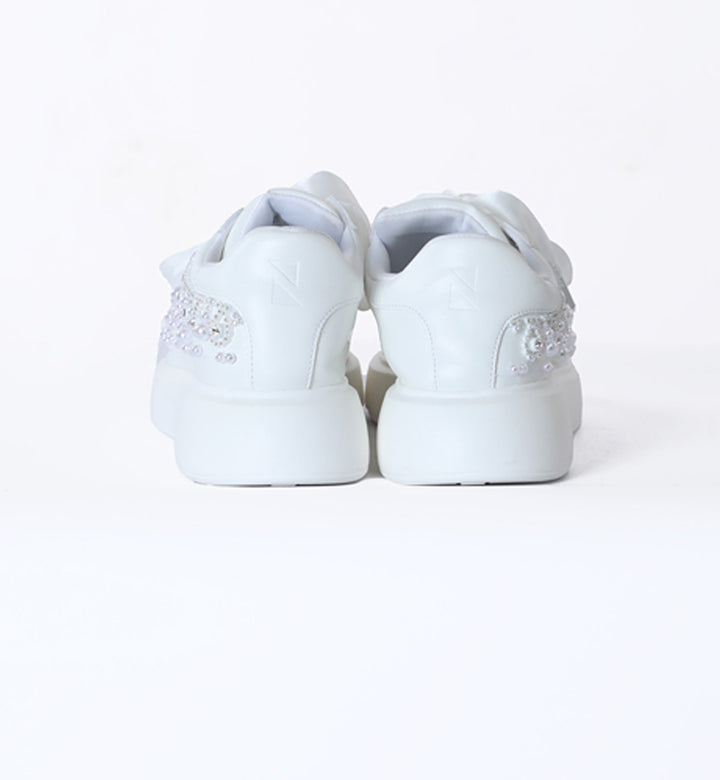 Embellished Sneakers White (7510120398999)