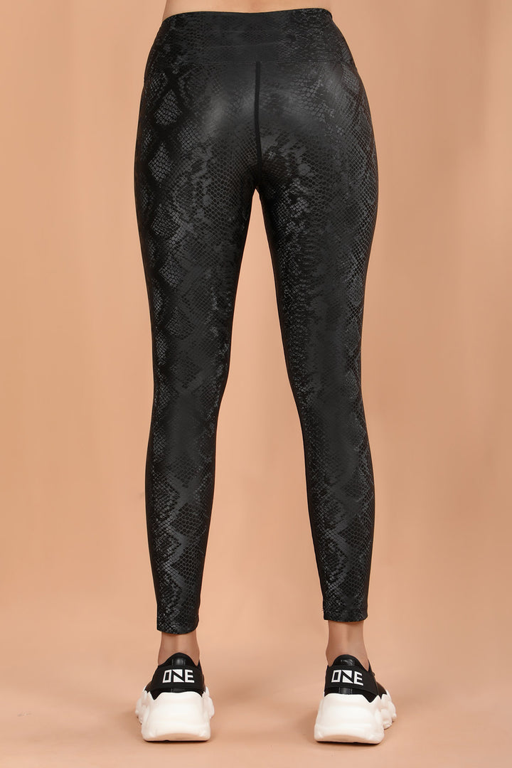 Printed Tights Black (7316456603799)