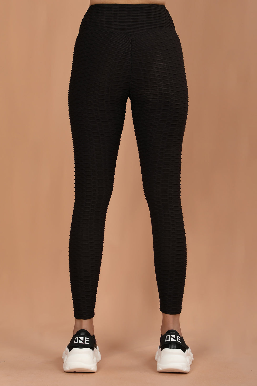 Textured Tights Black (7316456833175)