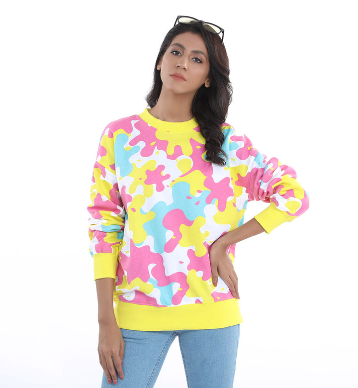 Camo Sweatshirt Multi