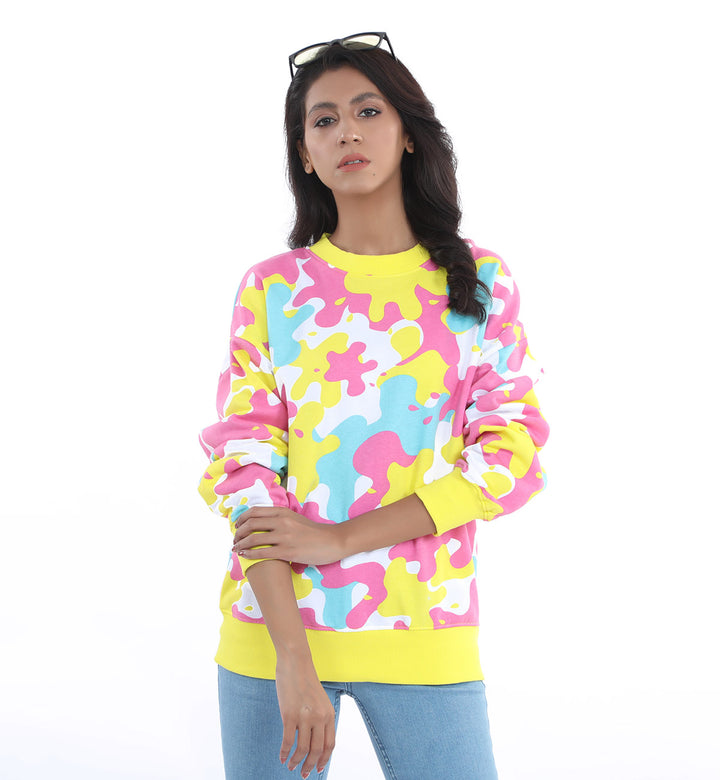 Camo Sweatshirt Multi
