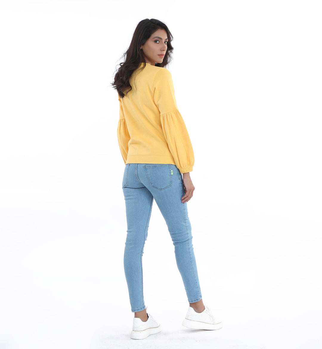 Basic Sweatshirt Yellow