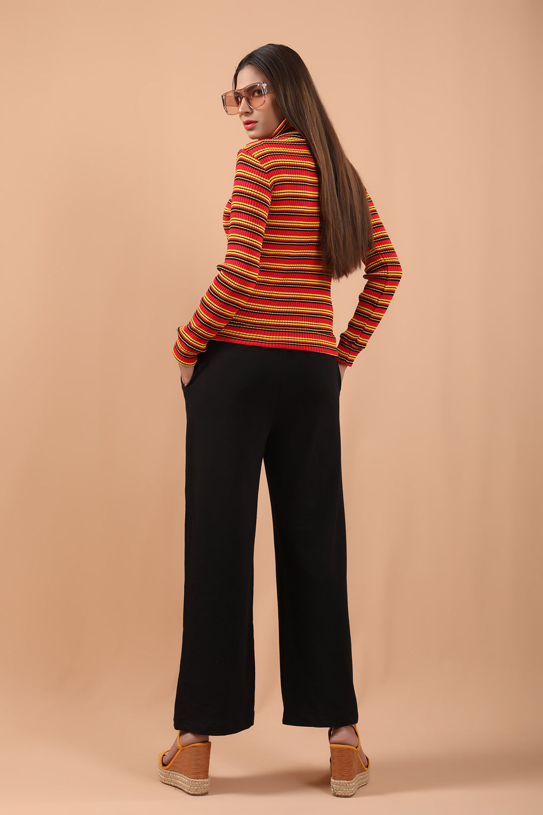 Ribbed Highneck Multi (7139137093783)