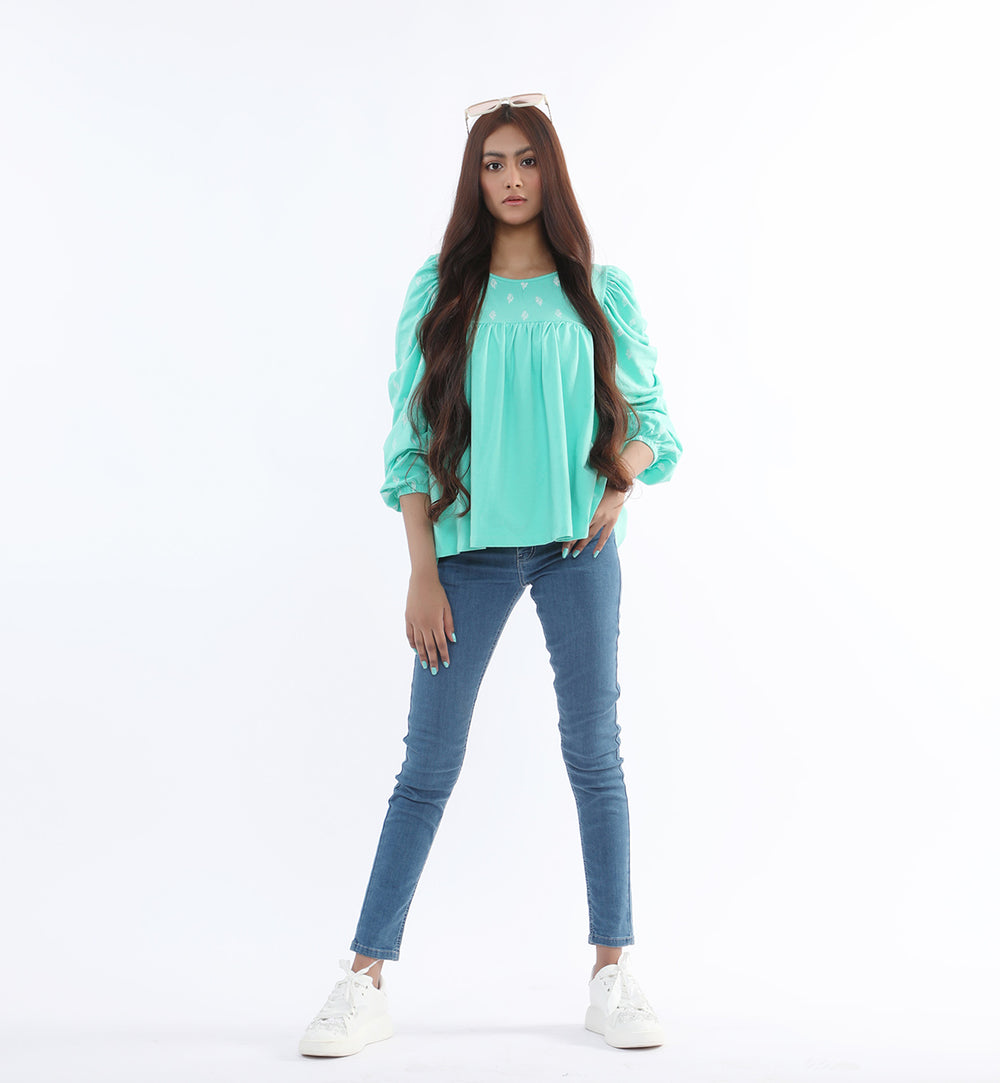 Flared Top Sea Green (7584611369111)