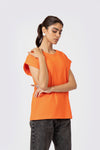Drop Shoulder Orange