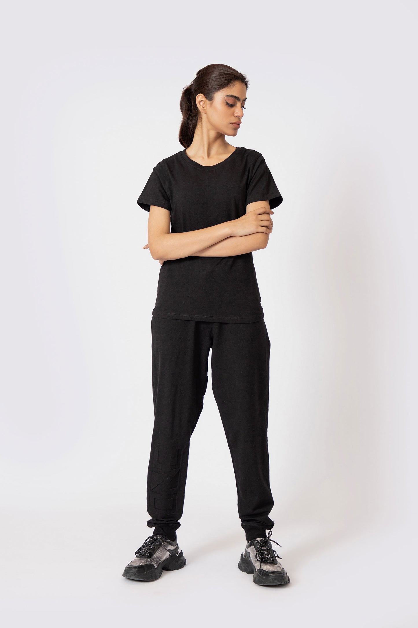 Crewneck Tee Black