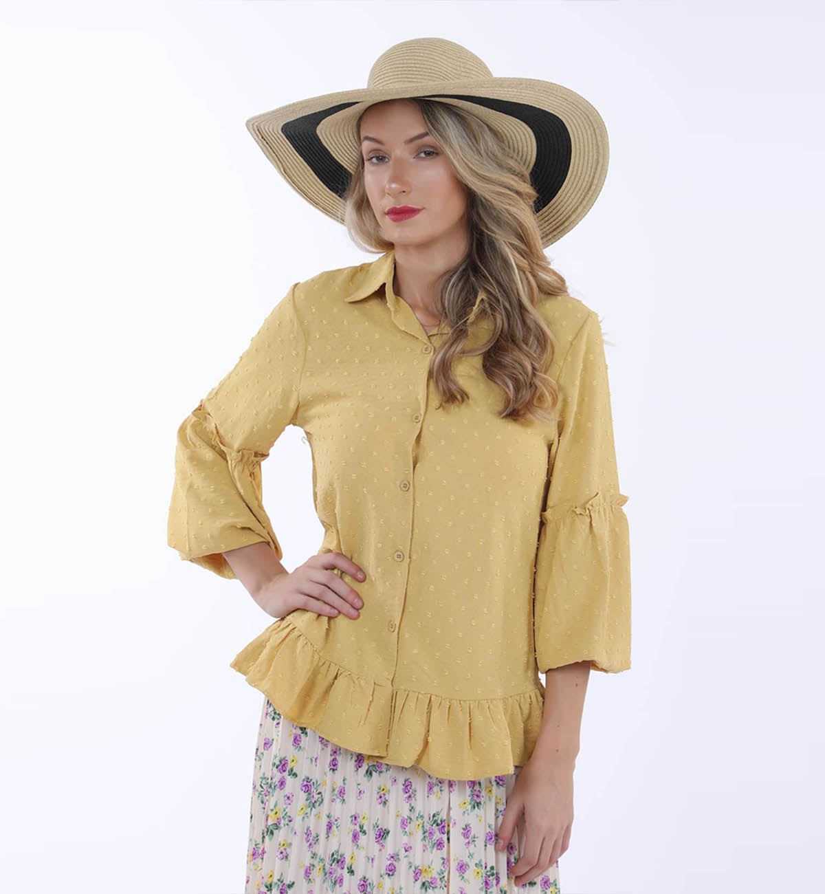 Buttoned Top Yellow (7584611434647)
